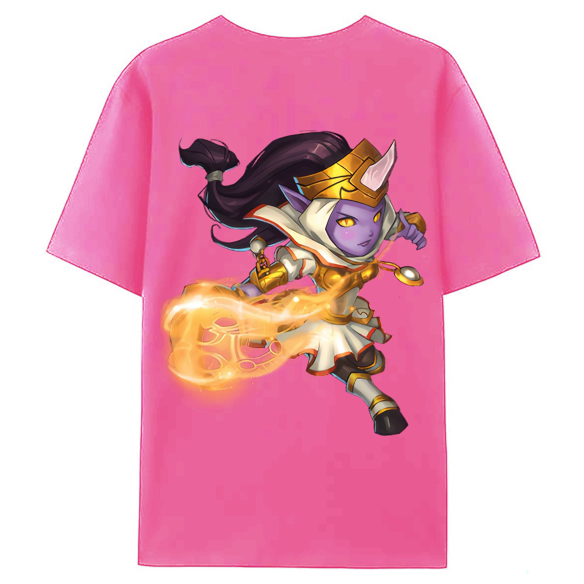 （画像用） リーグ・オブ・レジェンド League of Legends LOL レディース半袖Tシャツ(バックプリント)